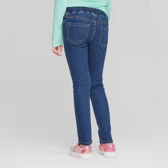 Cat & Jack - Girls Pull On Skinny Jeans 6X - Picture 6 of 10